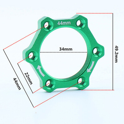 

Brake Disc Rotor Base Aluminum Alloy Thread Flange Adapter Screw Bicycle Parts