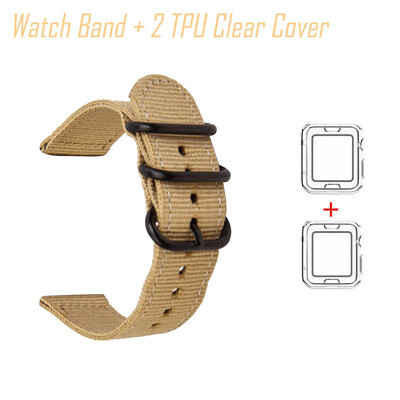 

〖Follure〗Plating Buckle Nylon Strap Replacement For Apple Watch Series 1234 38mm40mm