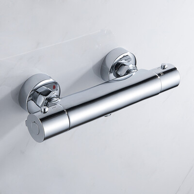 

EVERSO Bathroom Shower Faucet Set Waterfall Shower Faucets Wall Mounted Thermostatic Mixer Valve Tap Thermostatic Shower Mixer