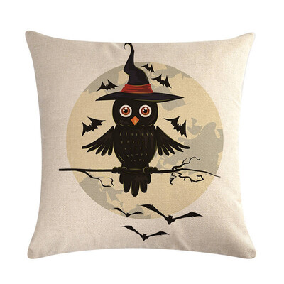 

20 Styles Happy Halloween Pillow Case Sofa Waist Throw Cushion Cover Home Decor Party