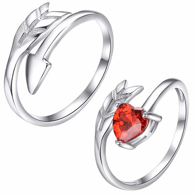 

Yoursfs Fashionable female 925 silver fine adjustable tight ring with female girl birthday best gift