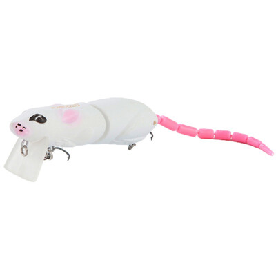 

Artificial Fishing Lure Plastic Mouse Lure Swimbait Special Tail Design Rat Fishing Bait Fishing Lure With Treble Hook