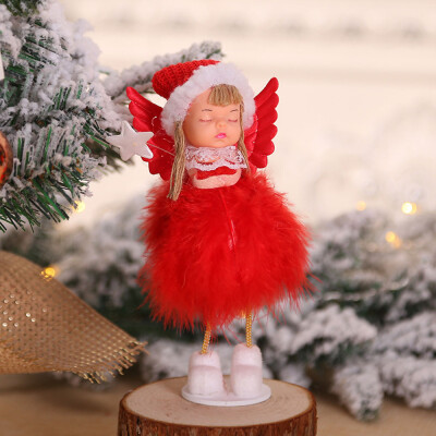 

1pc Christmas Doll Ornament Desktop Home Window Holidays Seasonal Decorations