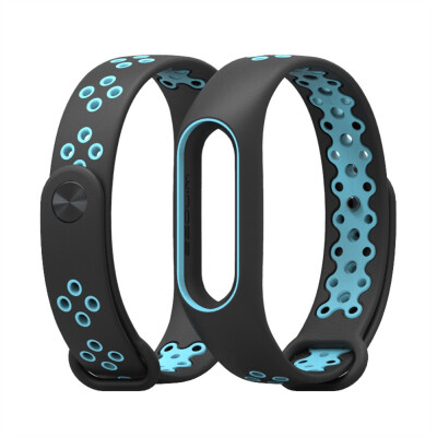 

〖Follure〗Durable Replacement TPU Anti-off Wristband Sports Bracelet for Xiaomi Mi Band 2