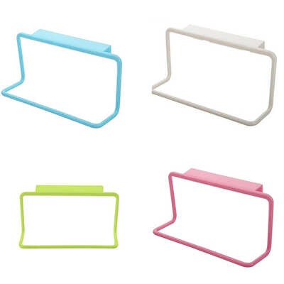 

Plastic Towel Rack Hanging Holder Organizer Bathroom Kitchen Cabinet Cupboard Hanger