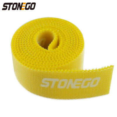 

STONEGO Velcro Tape Fastening Cable Tie Self Adhesive Double-sided Tape Roll Hook&Loop Nylon Strap for Organization Management