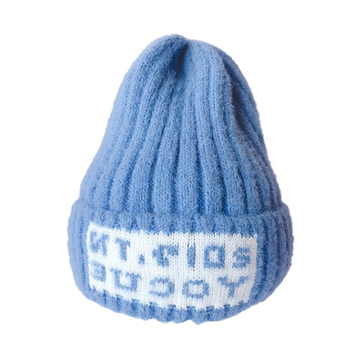 

Baby Girl Boy Winter Warm Letter Printed Elastic Hats Cap Cute Cap