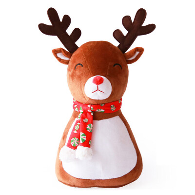 

Tailored Christmas Santa Claus Deer Snowman Penguin Bear Warm Hand Hold Pillow