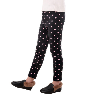 

Kid Floral Pattern Pants Girls Leggings Children Cute Stretchy Warm Trousers Bottoms winter