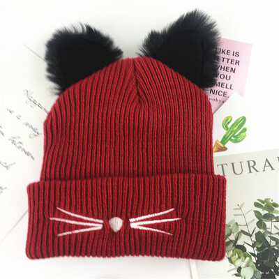 

Tailored Women Baggy Warm Crochet Winter Wool Knit Ski Beanie Skull Slouchy Caps Hat