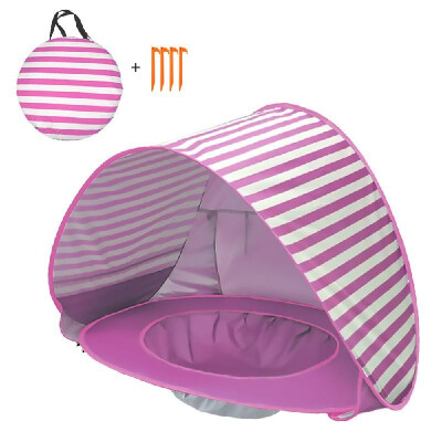 

Pop Up Baby Beach Tent Waterproof Anti-UV Sun Shelter with Pool Kids Outdoor Sun Shade Awning Tent