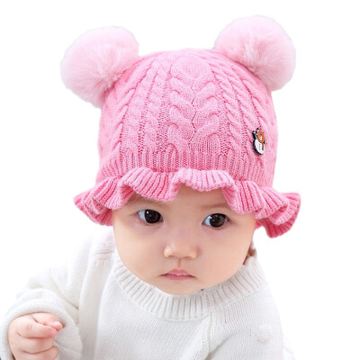 

Fashion Baby Hat Knitted Winter Caps Children Hat For Boys Girls Beanies Baby Cute Cotton Cap Warm Baby Hat