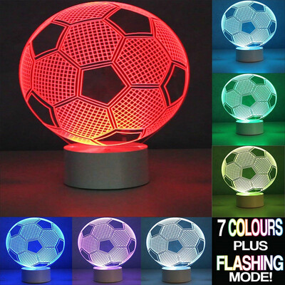 

〖Follure〗LED 3D Illuminated Lamp Optical Illusion Desk Night Light With 7 Color Changing