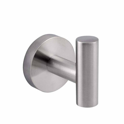 

Bathroom Robe Stainless Steel Hook Hand Towel Hook Wall Mounted Round Valid