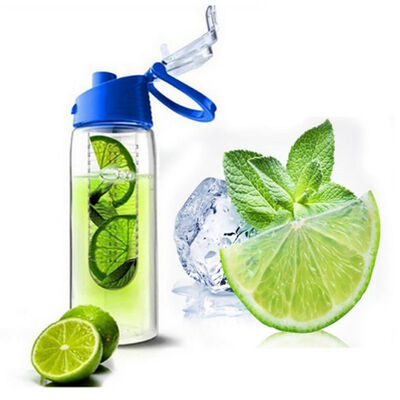

Free Fruit Infuser Juice Shaker Sports Lemon Water Bottle Tour hiking Portable Climbing Camp Bottles
