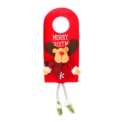 

Merry Christmas Door Hanging Pendant Ornament Tree Decorations Home Hotel Door Xmas Gift New Year Decor