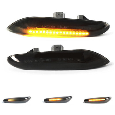 

2 LED Side Marker Turn Signal Light Lamp Indicator For BMW 1 3 5 Series Replace