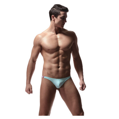 

Tailored Mens Sexy Underwear Solid Color Medium&Low Waist Thong Panties