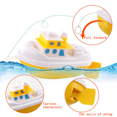 

Siaonvr Baby Kids Bathing Toys Wash Play Cartoon Pull Educational Toys