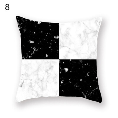 

Marble Grain Love Happy Pillow Case Cushion Cover Sofa Bed Car Cafe Office Decor