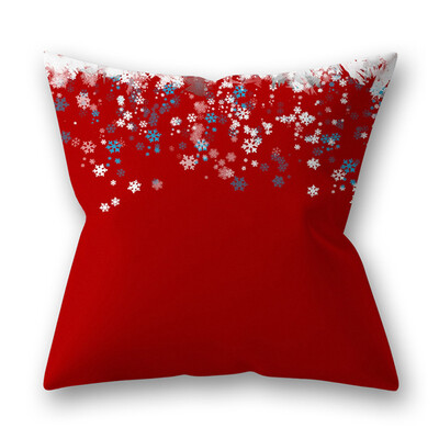 

Christmas Peach Skin Cushion Cover Throw Pillow Case Xmas Home Decor Gift