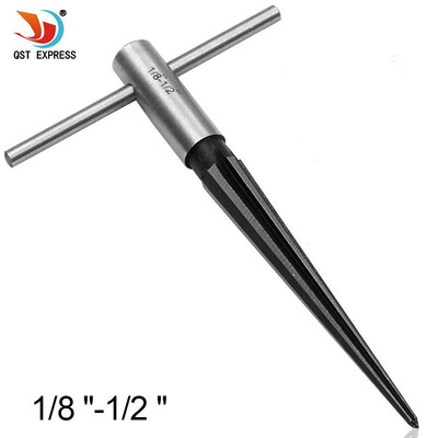 

Novice taper reamer 18-12 3-13mm 110 woodworking wood chamfering machine opening 3-13mm Taper reamer 3-13mm