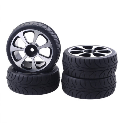 

Tailored 4PCS 110 Aluminium Alloy Wheels with Tires for HPI Redcat On Road Racing Car