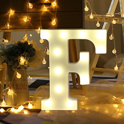 

Siaonvr Remote control Alphabet Letter Lights LED Light Up White Plastic Letters Stand A