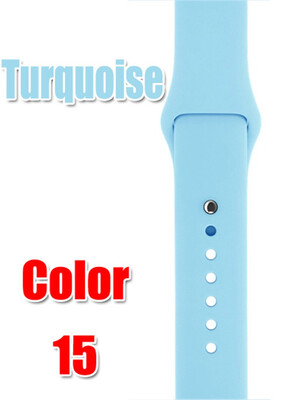 

Silicone Sports Band for Apple Watch Series 123 38MM 42MM Rubber Watchband for iWatch Volt series 4 40mm 44mm