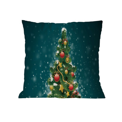 

Tailored Christmas Cotton Soft Pillow Case Sofa Waist Throw Cushion Cover Home Decor