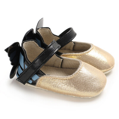 

Baby Girls Shoes Butterfly Cartoon Cute Newborn Baby Princess Shoes PU Soft Bottom First Walkers Girls Shoes