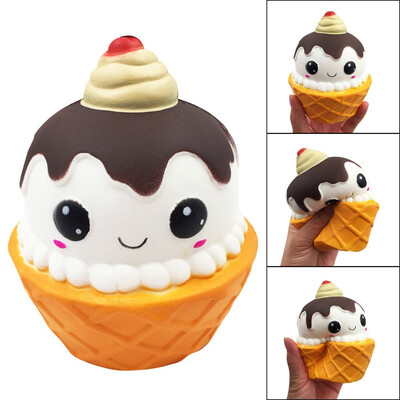 

Siaonvr Cartoon Chocolate Cake Charm Slow Rising Stress Reliever Toys