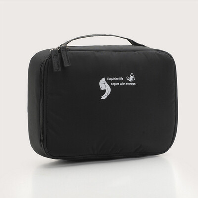 

Gobestart Memory Fabric Hanging Cosmetic Bag Waterproof Portable Travel Storage Bag