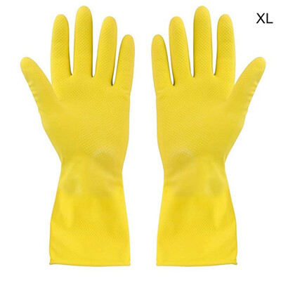 

Latex Waterproof Housework Ceaning Gloves Non-slip Winter Dish-Washing Washing Clothes Rubber Gloves For Home