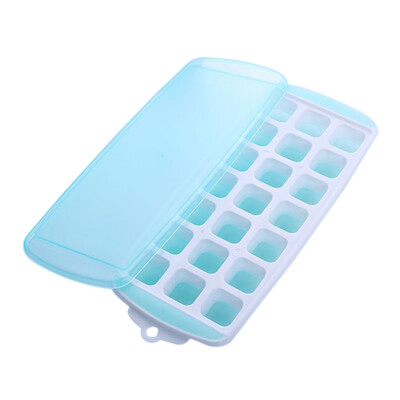 

21 Grid Ice Cube Trays Food Grade Silicone Ice Cream Molds DIY Fruit Ice Mold Home Bar Kitchen Accessories