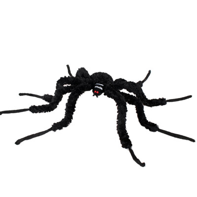 

Super Big Plush Spider Made Of Cloth And Iron Wire 3 Models For Party Or Halloween Decorations