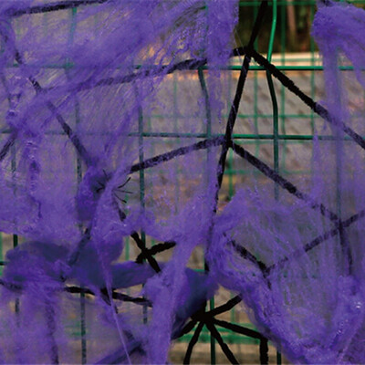 

Halloween Simulation Spider Cobweb Decor for Masquerade 3D Simulation Haunted House Fools Day Toys Halloween Horror Supplies
