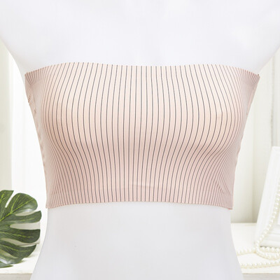 

Summer Women Sexy Bra Sexy Wrapped Chest Bras Prevent Exposed Strapless Crop Tops Casual Tank Lady Underwear