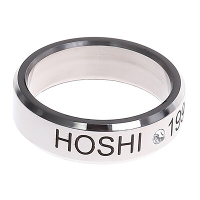 

Kpop Seventeen Same Heel Letter Lettering Ring Unisex Pair Titanium Steel Ring Hot Gift