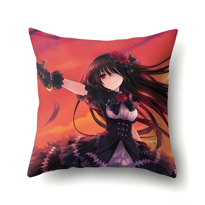 

Japanese Anime Date A Live Throw Pillowcase Decorative Pillow Case Cushion Cover