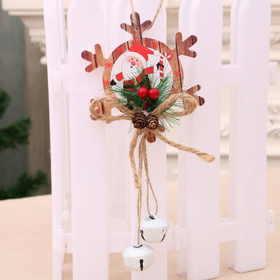 

Gobestart Christmas Xmas Tree Hanging Pendant Wind Bell Door Hanging Decoration
