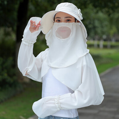 

Sunshade Cap Female Summer Bicycle Electric Bike Windbreak Sunscreen Cap Ultraviolet-proof Face-shading Tea-picking Cap