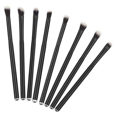 

Fashion Hot Sale10 PCSset Black Make Up Foundation Eyebrow Eye Shadow Blusher Blush Cosmetic Concealer Brushes Set Beauty Tools