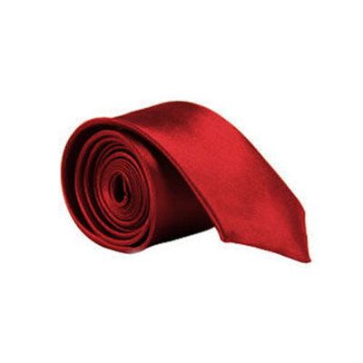 

5cm Mens Jacquard Woven Necktie Classic Skinny Slim Tie Solid Color Plain Silk