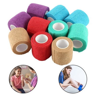 

Willstar 10pcs Waterproof Self-Adhesive Cohesive Wrap Bandage Adhesive Self Adhesive Bandage