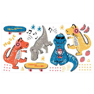 

DIY Cartoon Wall Decor Sticker Self-Adhesive Removable PVC Decal Murals Art For Children Bedroom Ceiling Nursery Room