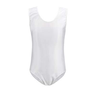 

Toddler Girls Gymnastics Shiny Athletic Dance Clothes Tight Clothing Kids Hot Stamping Vest