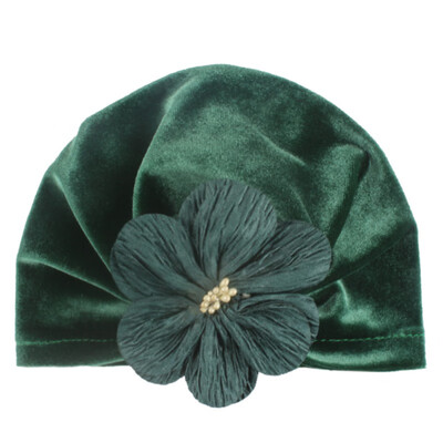 

New Baby Cotton Hat For Girls Boys Newborn Flower Design Elastic Hats Accessories Photography Props