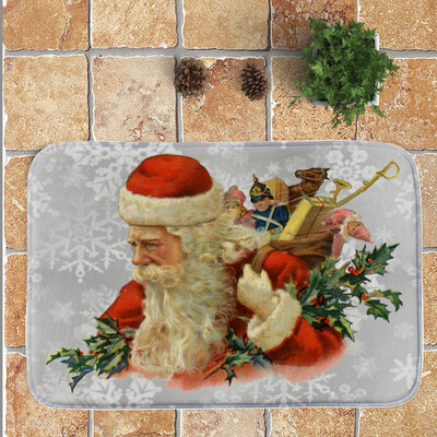 

Tailored Merry Christmas Welcome Doormats Indoor Home Carpets Decor 40x60CM