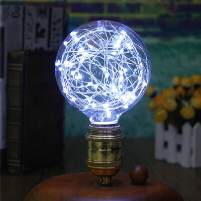 

Tailored Christmas LED Light Bulb E27 Starry Fairy String Xmas Party Lamp Bulb Decor Blue